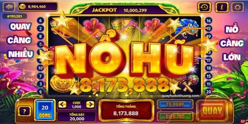 Tựa game thần tài 777 nổi tiếng tại sảnh cược nổ hũ